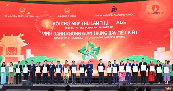 Vinh danh 30 không gian trưng bày tiêu biểu tại Hội chợ Mùa Thu