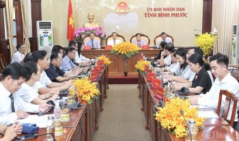 Bình Phước đẩy mạnh xúc tiến đầu tư với doanh nghiệp Đài Loan