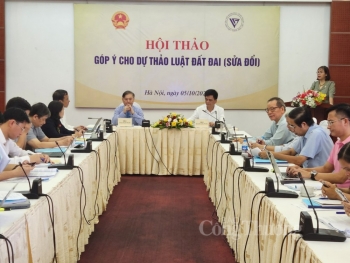 Hội thảo góp ý Dự thảo Luật Đất đai sửa đổi: Đại biểu chỉ ra những bất cập gì?