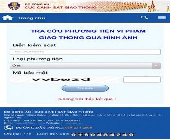 Hướng dẫn cách tra cứu phạt nguội giao thông trên điện thoại và máy tính