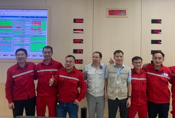 Tổ máy số 1 Nhà máy Nhiệt điện Thái Bình 2 chạy thử vượt công suất tối đa