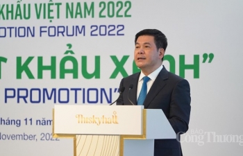 Diễn đàn Xúc tiến xuất khẩu Việt Nam 2022: Xúc tiến xuất khẩu xanh cho cộng đồng doanh nghiệp