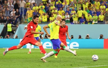 Kết quả vòng 1/8 World Cup 2022 hôm nay ngày 6/11:  Thắng đậm Hàn Quốc, Brazil chạm trán Croatia ở tứ kết