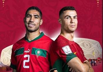 Link xem trực tiếp trận Morocco - Bồ Đào Nha, 22h ngày 10/12 tứ kết World Cup 2022: Khuất phục ngựa ô