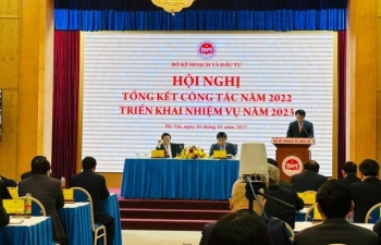 Thủ tướng dự Hội nghị tổng kết năm 2022, triển khai nhiệm vụ 2023 của Bộ Kế hoạch & Đầu tư