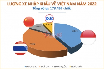 Việt Nam nhập khẩu ô tô từ nước nào nhiều nhất trong năm 2022?