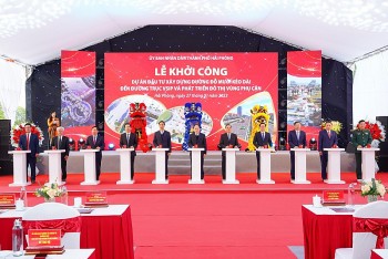 Hải Phòng: Khởi công công trình giao thông có tổng mức đầu tư trên 1.000 tỷ đồng