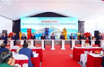 TP Hải Phòng: Khởi công Dự án cầu Lại Xuân kết nối với tỉnh Quảng Ninh