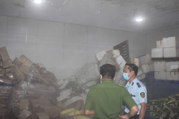 Đồng Nai: Tiêu hủy gần 24 tấn thực phẩm 