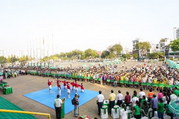 Khởi tranh Giải Bóng rổ học sinh TP. Hồ Chí Minh năm 2022-2023