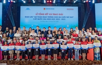 Gần 3,3 triệu học sinh tham gia tìm hiểu kiến thức về an toàn giao thông