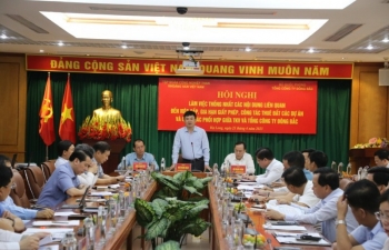 TKV và Tổng Công ty Đông Bắc thống nhất các nội dung liên quan đến sản xuất than