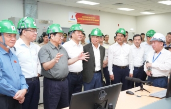 Thủ tướng Phạm Minh Chính dự lễ khánh thành Nhà máy Nhiệt điện Thái Bình 2