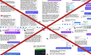 Cảnh báo lừa đảo 