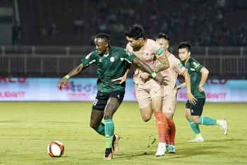 Bảng xếp hạng V-League 2023 hôm nay ngày 22/5: Công an Hà Nội vươn lên Top 2, Bình Dương thoát đáy bảng