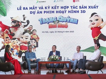 Ra mắt siêu phẩm hoạt hình 3D “Trạng Quỳnh thời nhí nhố”