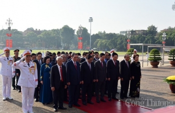 Lãnh đạo Đảng, Nhà nước vào Lăng viếng Chủ tịch Hồ Chí Minh nhân dịp Quốc khánh 2/9