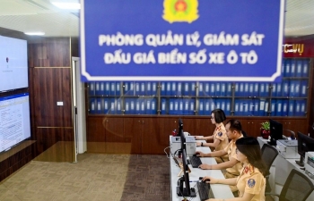 Hai ngày 21, 22/9, tiếp tục đấu giá 36 biển số xe đẹp