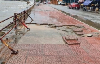 Hải Phòng: Xử lý dứt điểm các trường hợp vi phạm đê điều trong tháng 10/2023