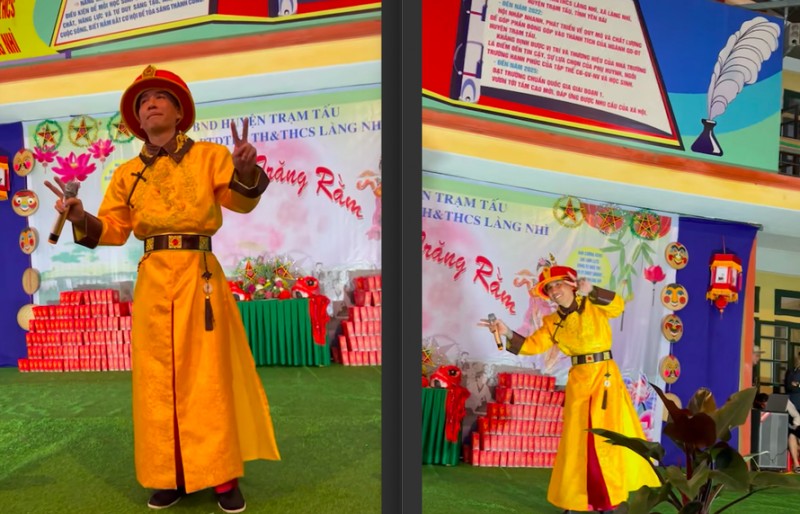 Yêu cầu giải trình việc Phú Lê ăn mặc như vua chúa trong Đêm hội trăng rằm tại huyện Trạm Tấu