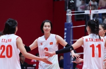 Kết quả bóng chuyền nữ ASIAD 19 Việt Nam 3 - 1 Triều Tiên: Việt Nam hiên ngang vào bán kết