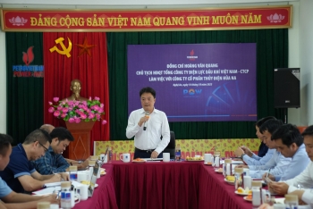 Chủ tịch HĐQT PV Power làm việc với PV Power HHC