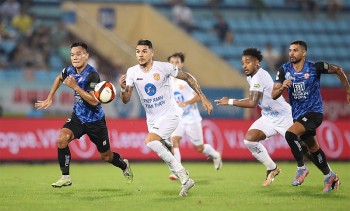 Bảng xếp hạng vòng 3 V-League 2023/2024 ngày 4/11: Nam Định độc chiếm ngôi đầu, Hà Nội chìm sâu dưới đáy bảng