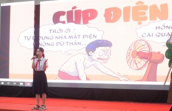 Tiết kiệm điện trong trường học: Khi tuyên truyền viên là... học sinh