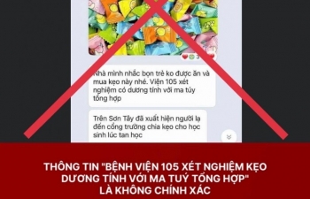 Công an bác thông tin “kẹo ở cổng trường có ma túy”