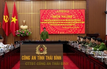 Công an tỉnh Thái Bình liên tục xếp top đầu Chỉ số năng lực cạnh tranh cấp sở, ngành năm 2023