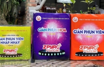 Mua pháo hoa trên mạng, cẩn trọng 