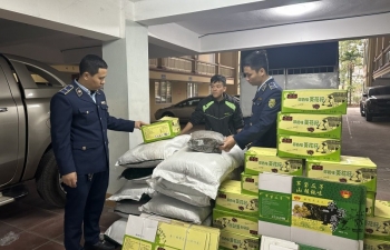 Thái Nguyên: Liên tục thu giữ lượng lớn hàng hóa không rõ nguồn gốc