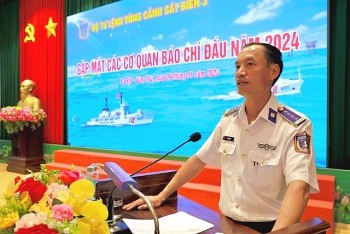 Vùng Cảnh sát biển 3: Tăng cường công tác phối hợp tuyên truyền với các cơ quan báo chí