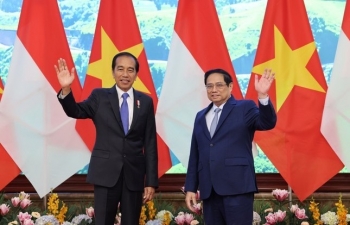 Thủ tướng Phạm Minh Chính hội kiến Tổng thống Indonesia Joko Widodo