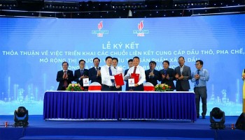 BSR ký thỏa thuận với PVOIL và PVOSN về triển khai chuỗi liên kết cung cấp dầu thô cho NMLD Dung Quất
