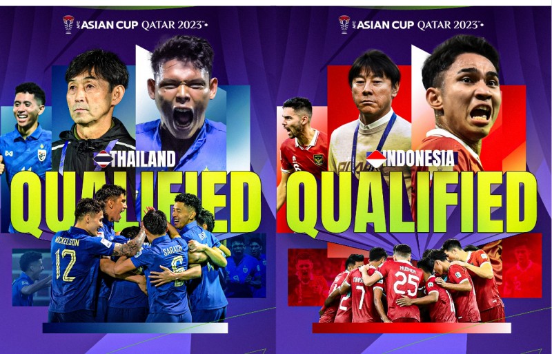 Thái Lan, Indonesia bật cao trên bảng xếp hạng bóng đá thế giới