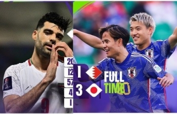 VCK Asian Cup 2023: Nhật Bản thắng giòn giã, Iran thắng nghẹt thở