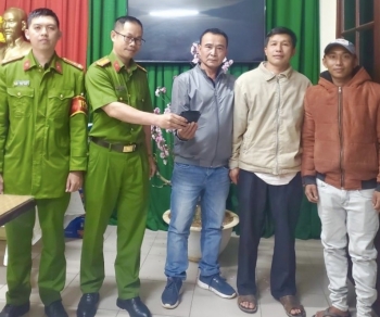 Lâm Đồng: Nhận lại tài sản đánh rơi, du khách viết thư cảm ơn công an