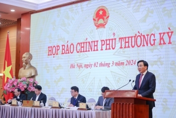 Họp báo Chính phủ thường kỳ tháng 2/2024: Tình hình kinh tế xã hội hồi phục tích cực