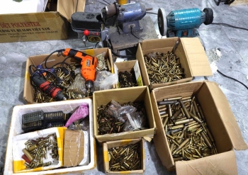 Lào Cai: Triệt phá ổ nhóm phạm tội chế tạo lượng lớn vũ khí mua bán trên mạng xã hội