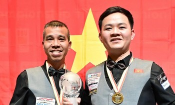 Điều bất ngờ về hai cơ thủ Billiards Việt Nam vừa vô địch thế giới