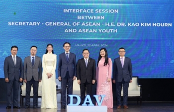Đối thoại giữa Tổng Thư ký ASEAN với thanh niên các nước ASEAN