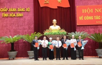Tỉnh Hòa Bình điều động, bổ nhiệm nhiều cán bộ chủ chốt