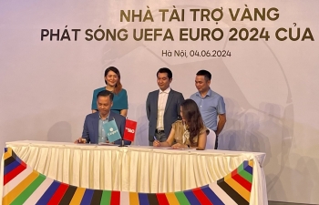 Casper là nhà tài trợ vàng phát sóng UEFA Euro 2024