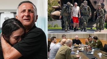 Cận cảnh khoảnh khắc “nghẹt thở” đặc nhiệm Israel giải cứu con tin ở Dải Gaza