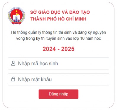 Link tra cứu kết quả điểm thi vào lớp 10 TP. Hồ Chí Minh