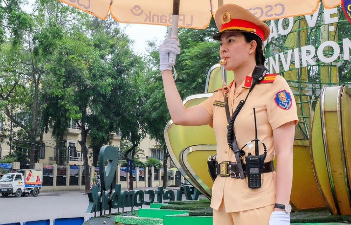 Hà Nội phân luồng giao thông phục vụ công tác bảo vệ đoàn khách quốc tế