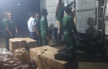 Lai Châu: Tiêu hủy 600kg mỡ động vật không rõ nguồn gốc