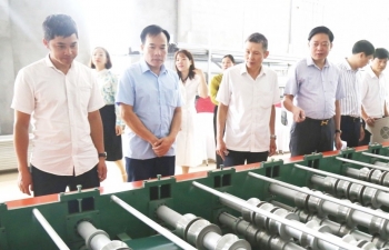 Hòa Bình: Khuyến công vượt khó cùng doanh nghiệp công nghiệp