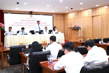 Hội nghị đối thoại giữa Ban cán sự Đảng, lãnh đạo Bộ với lãnh đạo các đơn vị thuộc Bộ năm 2024